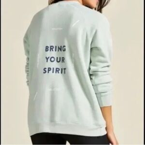 Peloton Mint Green Crewneck Sweatshirt